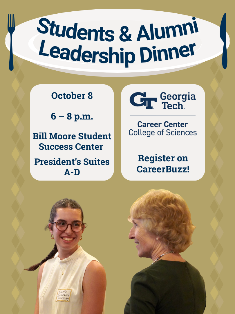 College of Sciences Students and Alumni Leadership Dinner